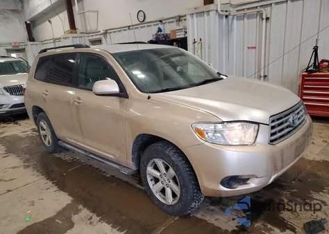 2008 Toyota Highlander z USA, uszkodzony, nr VIN JTEDS41A582022436